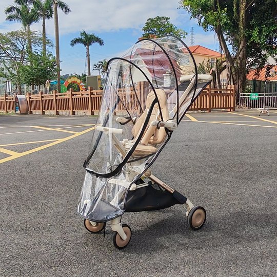Amorhome遛娃神器雨罩扶手皮套AM溜娃防蚊帐挡风保暖婴儿车配件