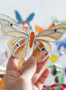 那儿nar彩色玻璃摆件现代艺术品