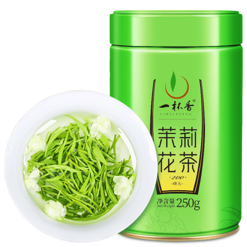 2024新茶一杯香茉莉花茶250g绿茶横县花草茶叶浓香特级官方旗舰店