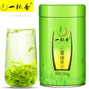 一杯香明前云雾绿茶茶叶绿茶250g日照足官方正品旗舰店