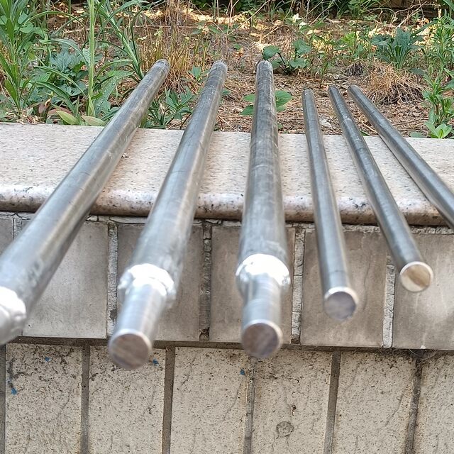 Stainless steel spindle Vertical dosing mixer rod Dosing device agitating shaft Mixing rod
