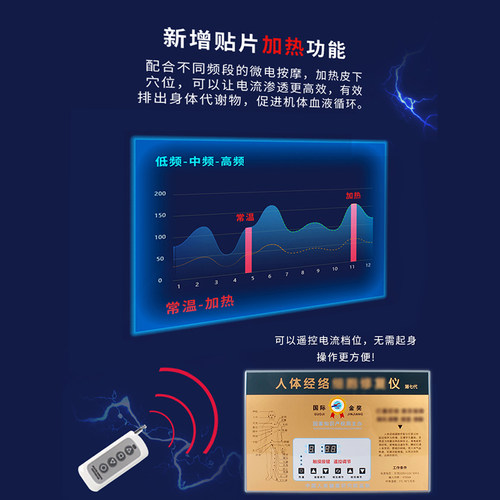 人体经络细胞修复仪生物电理疗经络电疗仪酸碱按摩器平衡疏通 - 图0