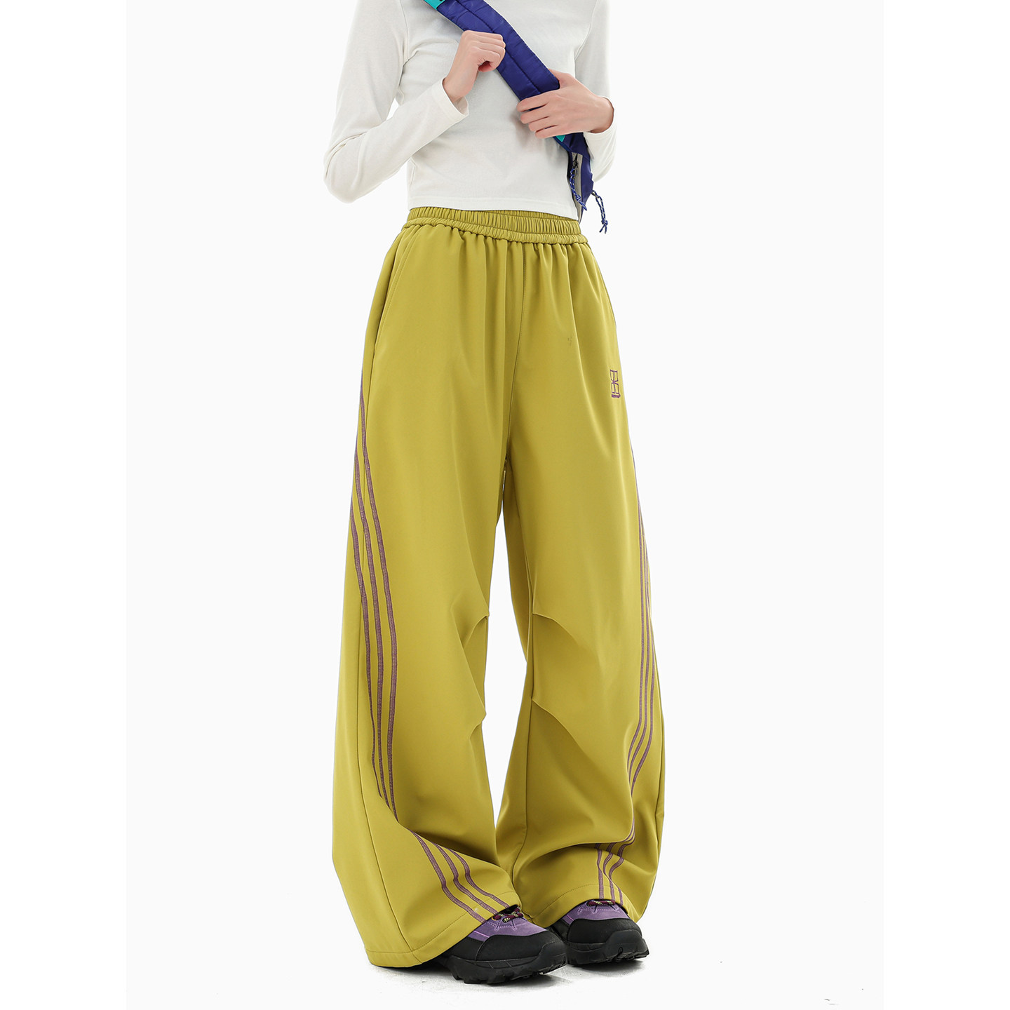 MANYSTON美式高街防水直筒棉裤男款青少年冬季加绒保暖阔腿长裤子,淘宝优惠券,粉丝福利购,淘宝优惠卷