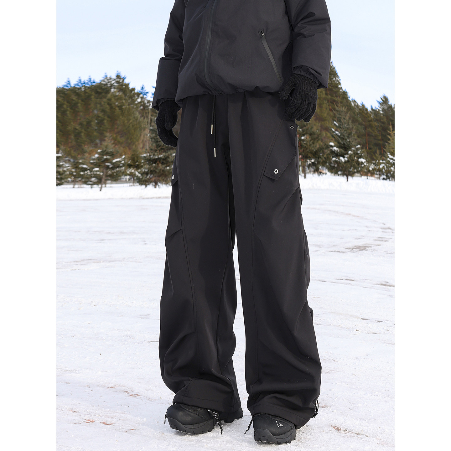 MANYSTON美式潮牌户外工装休闲棉裤男款冬季加绒保暖直筒冲锋裤子,淘宝优惠券,粉丝福利购,淘宝优惠卷