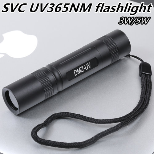 帝玛者DMZ-UV365NM紫外线验钞手电 黑镜紫光照珠宝钱币荧光鉴定灯 - 图0