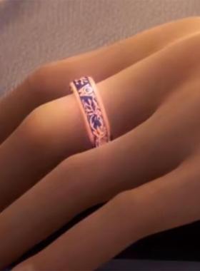 神印王座龙皓晨圣采儿戒指