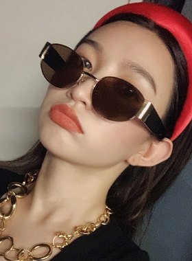 港风墨镜女个性宽腿时尚太阳镜潮