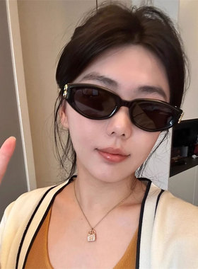 jennie同款猫眼墨镜女优雅高级感