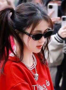 白鹿同款gm猫眼墨镜女优雅高级感