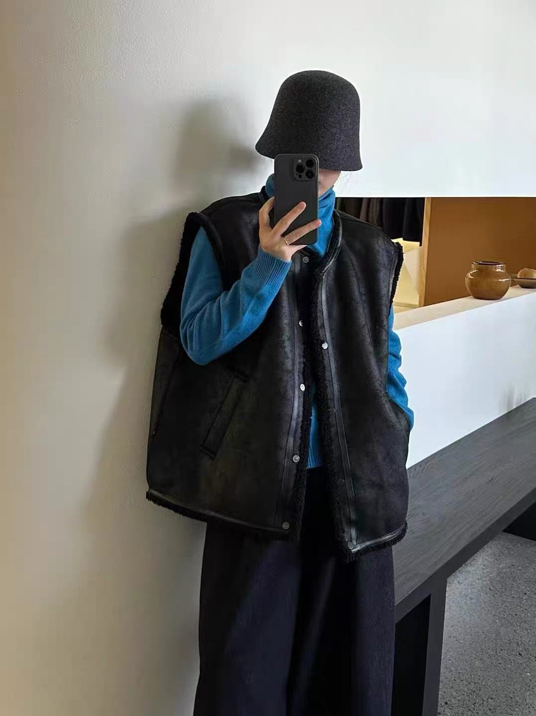 2025年冬季皮毛一体仿羊羔毛马甲背心女新款时尚拼皮无袖坎肩外套,淘宝优惠券,粉丝福利购,淘宝优惠卷