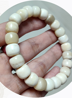 天然骨头饰品简约念珠男手串手链