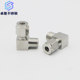 304 stainless steel ferrule elbow terminal 90 degree right angle NPT external thread instrument copper pipe gas source pipe joint