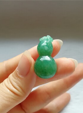 正品天然玉石独山玉葫芦正品