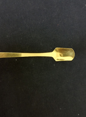 香粉勺子锌合金香粉勺匙佛堂寺庙压香灰勺摆件供佛用品铲灰器勺子