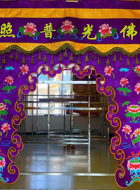 提花布中式高档大气精美刺绣