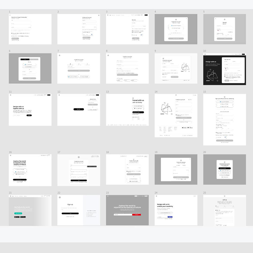 50个网站登录注册页设计|网页设计Figma、Sketch、XD模板-图3