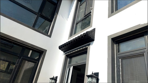 免架子屋檐封板仿古屋檐立体塑料瓦中式徽派配件挂饰一体树脂瓦 - 图0