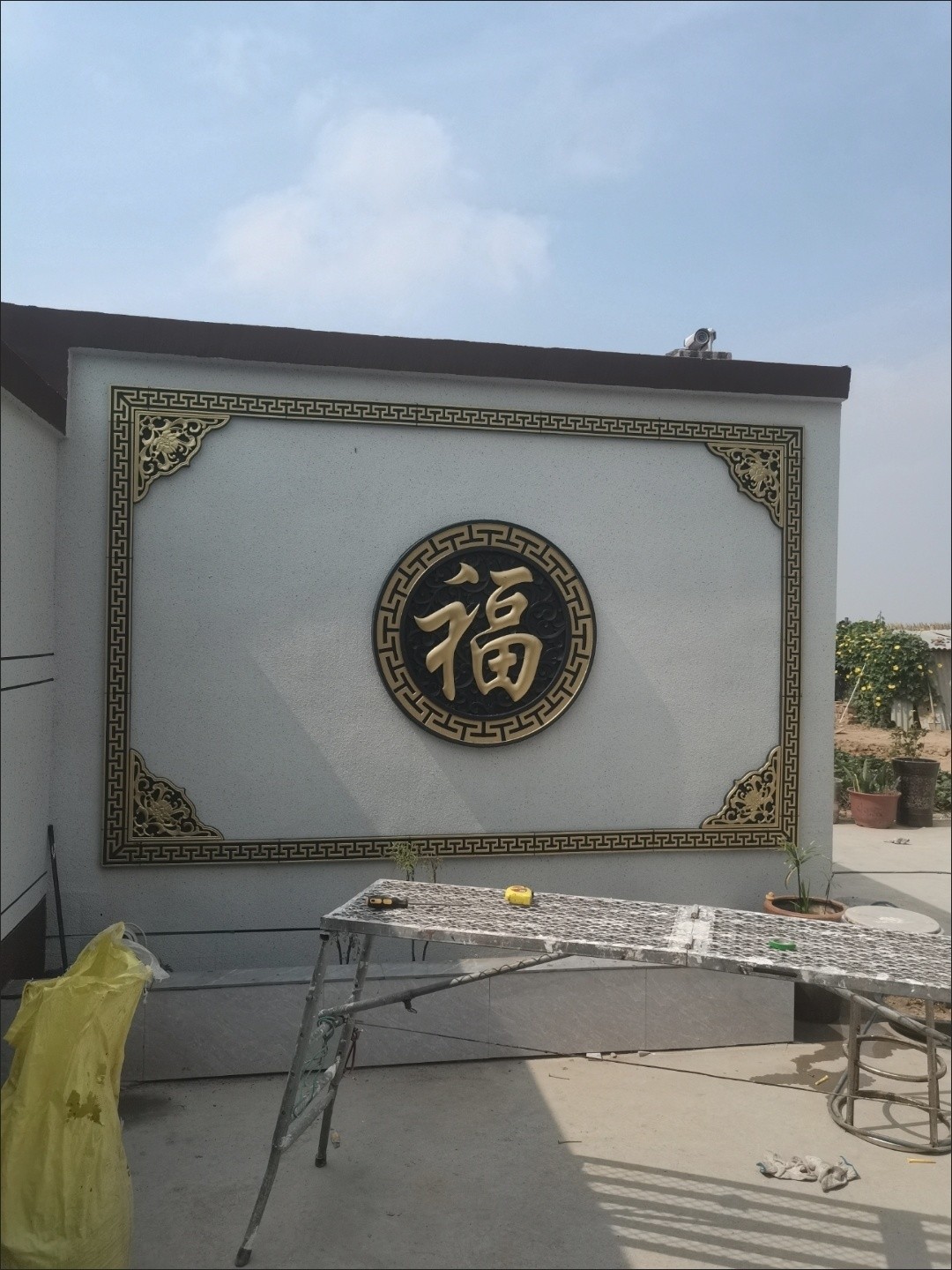 百福图墙饰影壁墙背景墙迎门墙塑料树脂仿古砖雕中式福字大小福字,淘宝优惠券,粉丝福利购,淘宝优惠卷