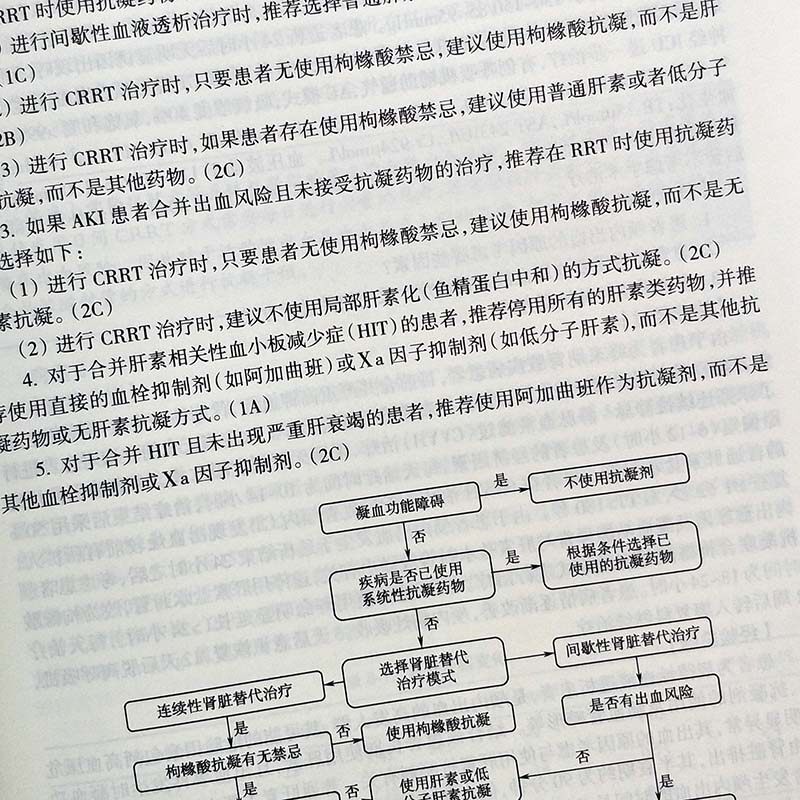 连续性肾脏替代治疗 付平主编 人民卫生出版社 肾内科 急诊科 重症医学科参考书 CRRT是长时间 连续的新型血液净化技术 人卫版