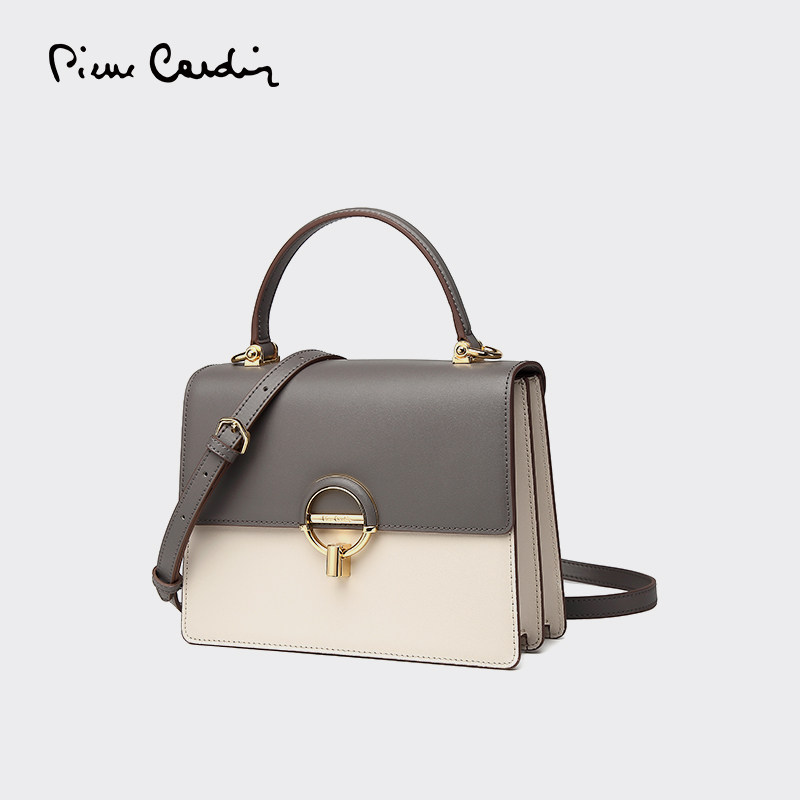皮尔卡丹高级质感轻奢手提单肩包 皮尔卡丹女包女士包袋