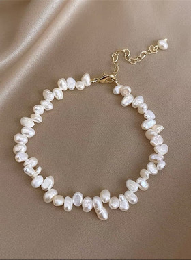 不规则天然淡水珍珠项链