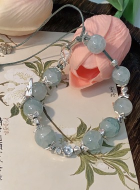 小众设计感陶瓷串珠手串女清冷感