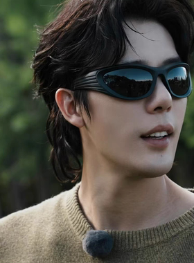 现在就出发王安宇同款墨镜男女旅游徒步骑行护目镜太阳眼镜GM百搭