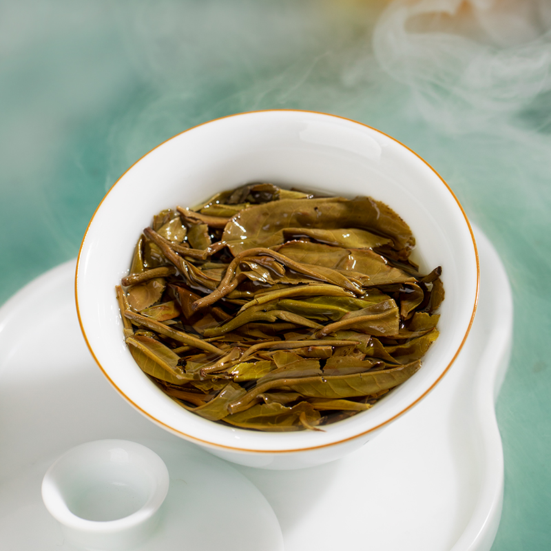 合和昌普洱茶生茶古树茶叶生普生肖茶2022年瑞虎启元357克饼茶