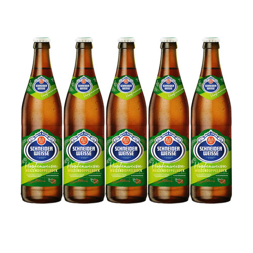 惠同学 德国进口 施纳德5号多花小麦啤酒 500ml*5瓶 精酿 - 图3