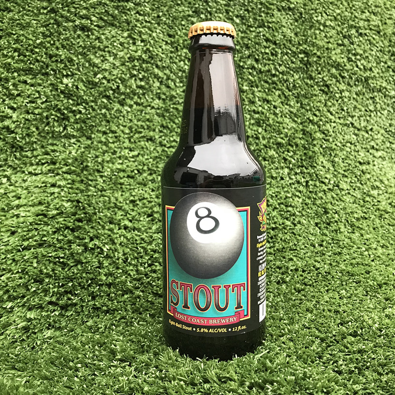 美国进口 lost coast stout 迷失海岸 黑8 燕麦世涛啤酒355ml - 图2