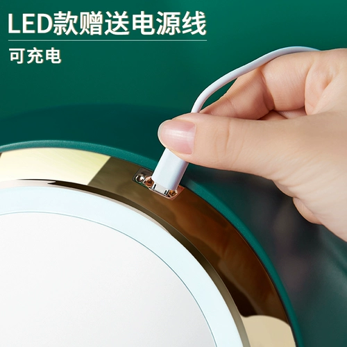 TikTok, коробка для хранения, настольное зеркало, туалетный столик, популярно в интернете