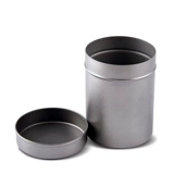 Портативный металлический чай для путешествий, маленький дорожный чайный сервиз