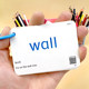 Primary school English vocabulary flashcards PEP version