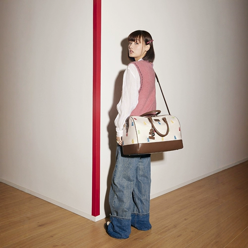 Сумка для путешествий, сумка на одно плечо, вместительная и большая сумка через плечо, из натуральной кожи