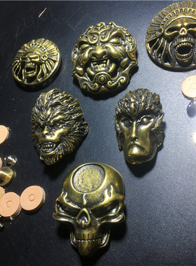 箱包财布扣黄铜皮带纯铜