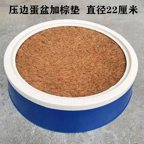 鸽子用品用具鸽子窝塑料窝巢盆鸽子蛋窝信鸽防翻巢窝赛鸽蛋盆草窝 - 图1
