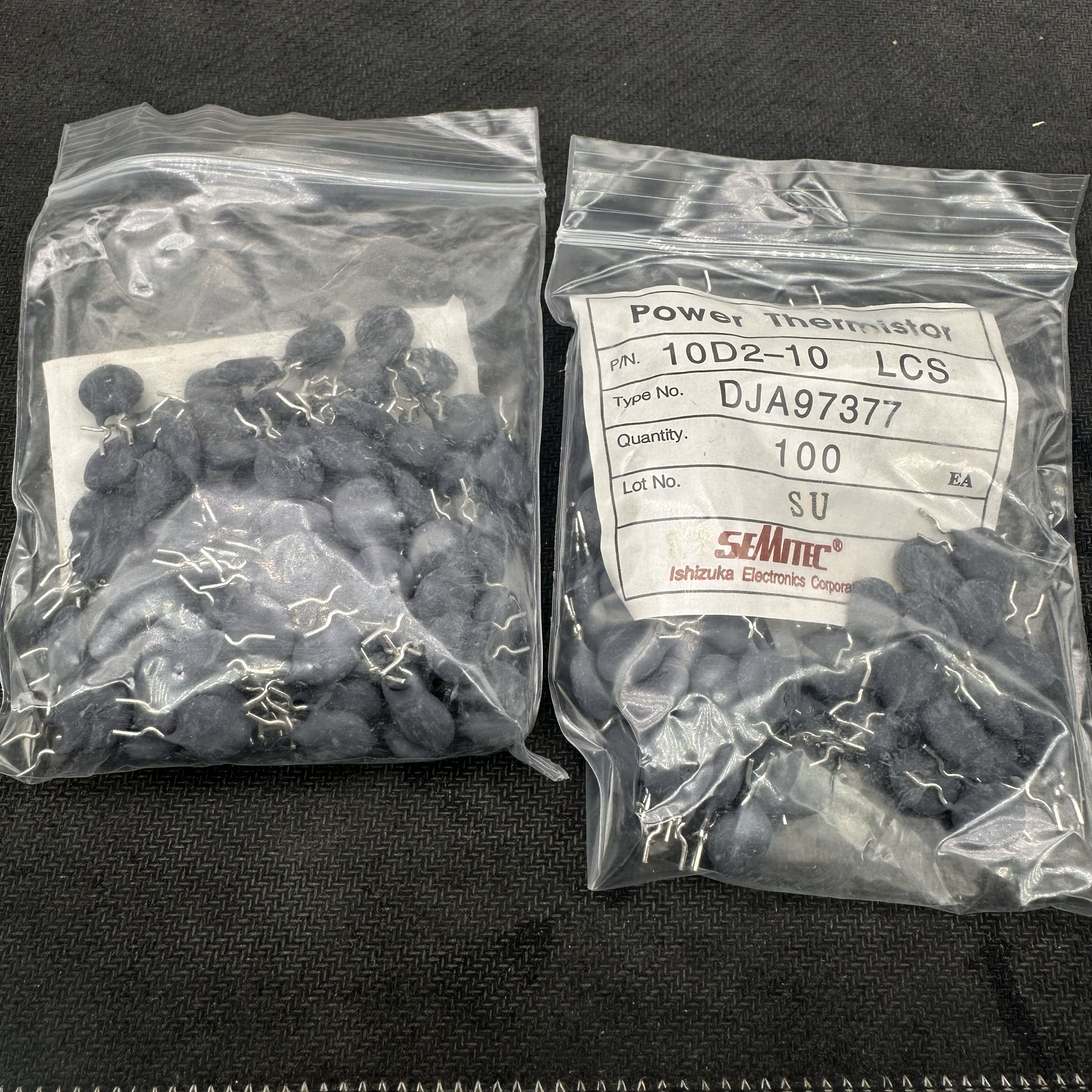 SEMITEC 10D210热敏电阻10D210A 100210 10D2-10 10欧姆NTC 10R - 图1