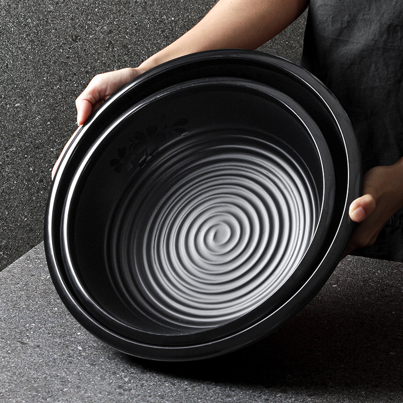 密胺酸菜鱼大碗水煮鱼大盆碗黑色汤盆大汤碗商用大号毛血旺专用碗,淘宝优惠券,粉丝福利购,淘宝优惠卷