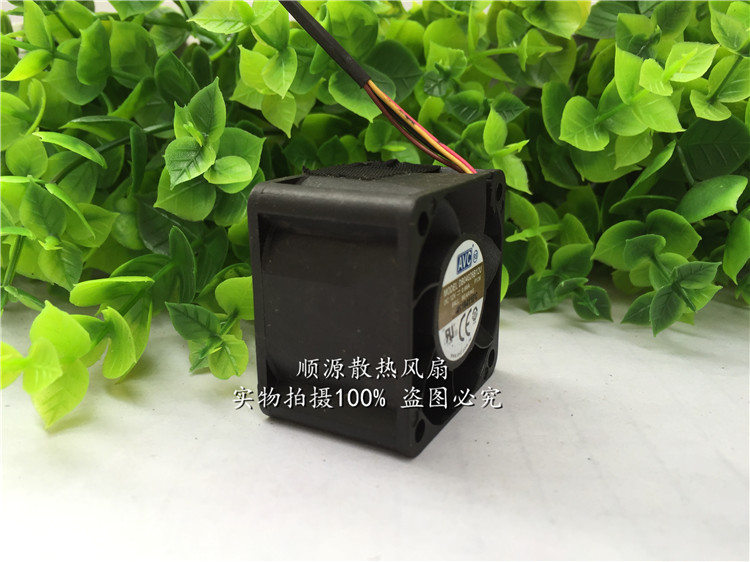 AVC DB04028B12U 12V 双滚珠4CM 4028 4线 PWM调速大风量风扇 - 图1