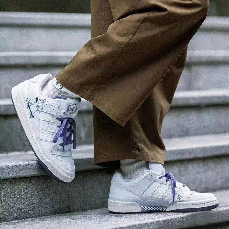 阿迪达斯/Adidas Originals Forum 84 Low三叶草休闲板鞋 GY6783-图1