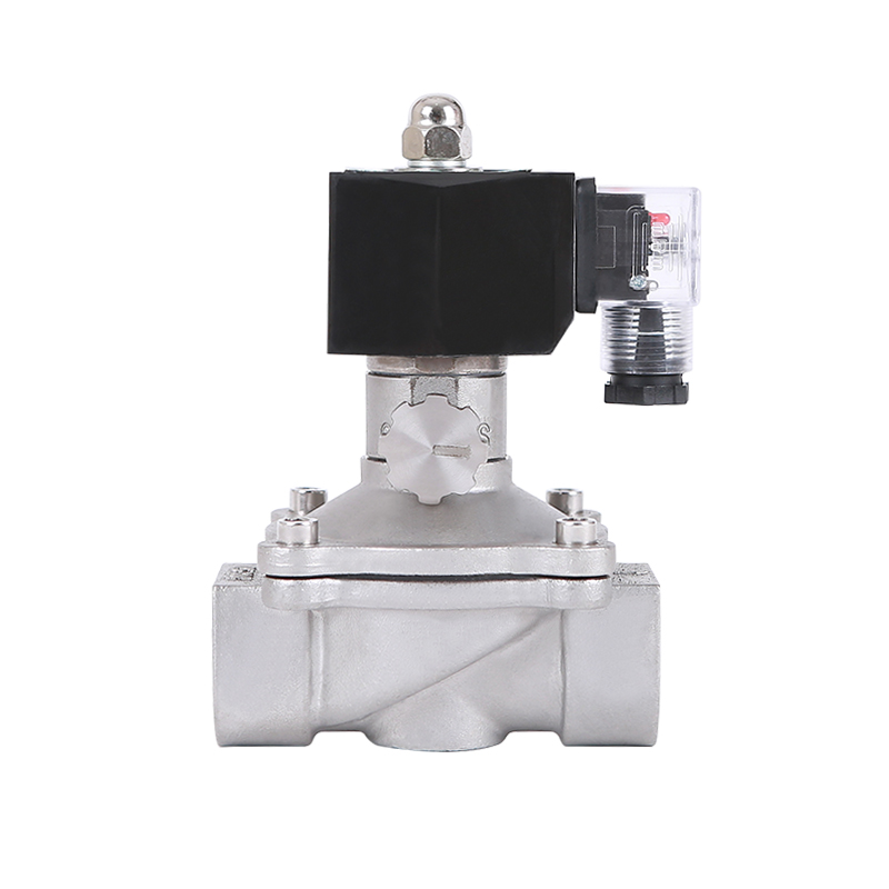 304不锈钢电磁阀带手动应急开户外防雾防潮水阀电子控制阀规格齐 - 图0