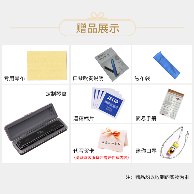 国光旗舰店上海国光口琴24孔复音C调初学者儿童学生成人入门高级专业演奏级2
