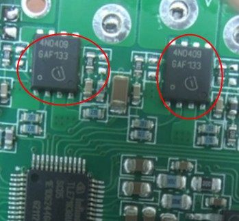 4N0409 4N04L08 TLE7183QU 北汽EU5电子水泵过热保护芯片套件 - 图0