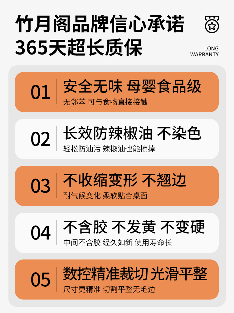 透明餐桌垫pvc桌布免洗防水防油桌面软玻璃茶几膜桌子保护垫耐热