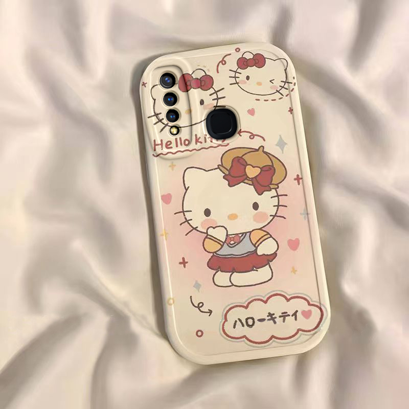 适用于vivoz5x手机壳可爱卡通hellokitty凯蒂猫女学生新款硅胶软壳防摔全包镜头小众高级高颜值网红保护套薄 - 图3