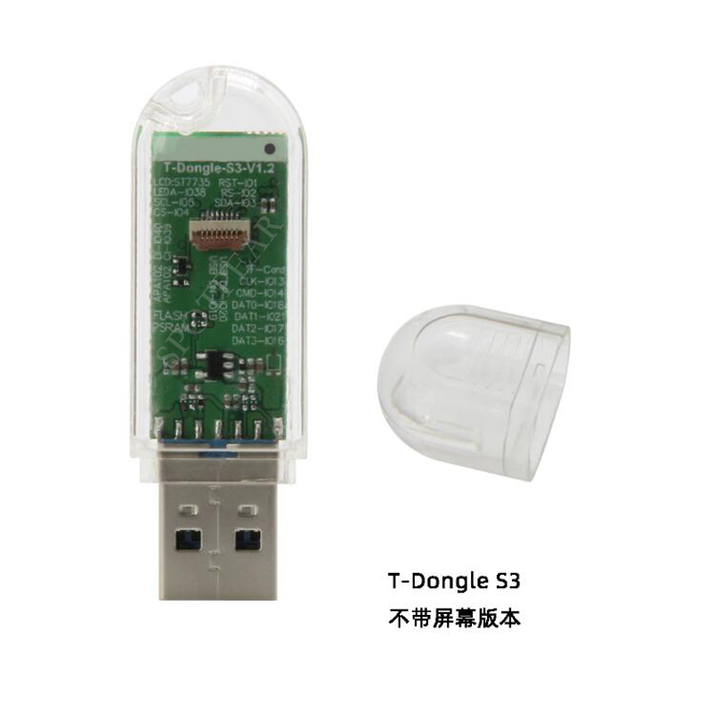 ESP32-S3开发板T-Dongle-S3 WiFi TF卡0.96寸LCD适用于LILYGO - 图1