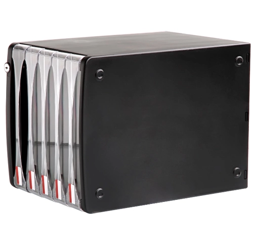 Deli Desktop File Cabinet с блокировкой пяти -слойной информации Сортируйте шкаф для хранения короткий шкаф Пластиковый ящик офис 9795