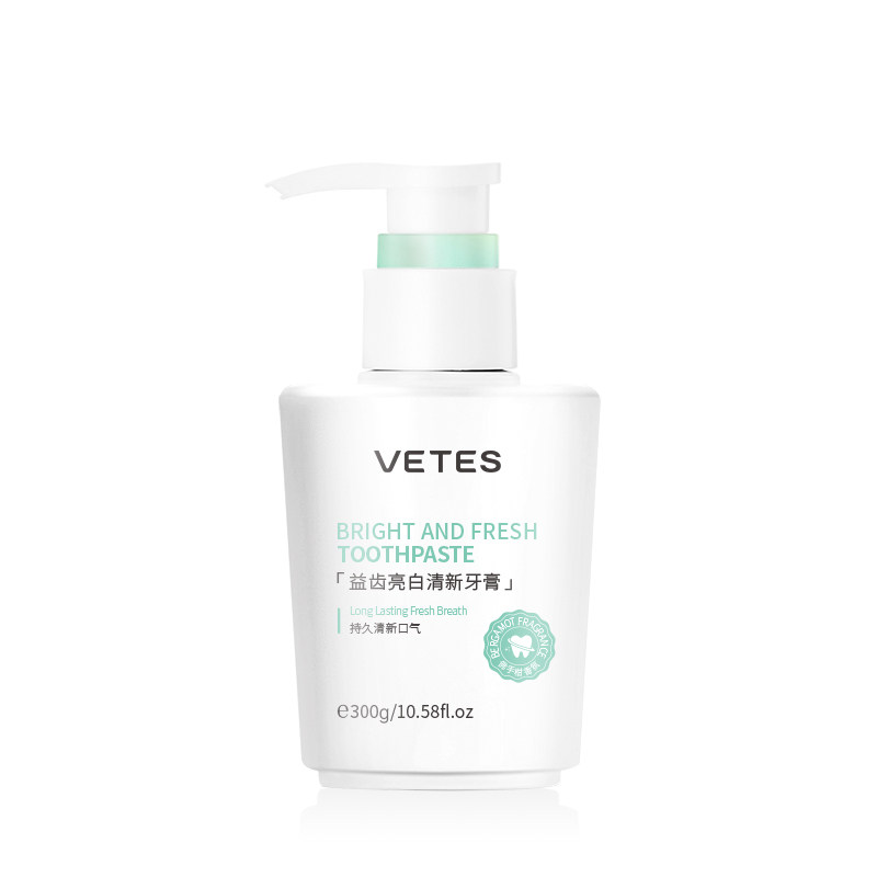 益生菌美白去黄去口臭速效洗白牙膏 维特丝牙膏