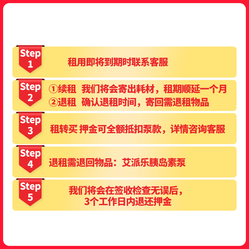 可租用艾派乐胰岛素泵全自动智能注射针器糖尿病家用血糖注射泵-图2