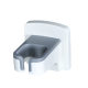 Hair dryer storage rack without hole punching bathroom wall rack